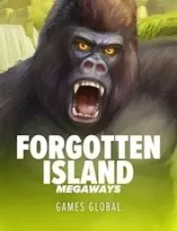forgotten island megaways game logo